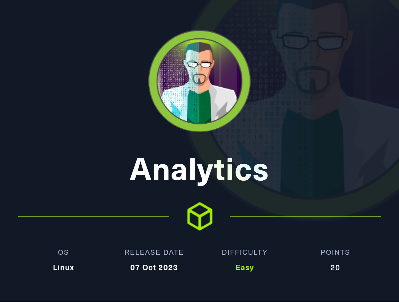 Analytics Machine Info